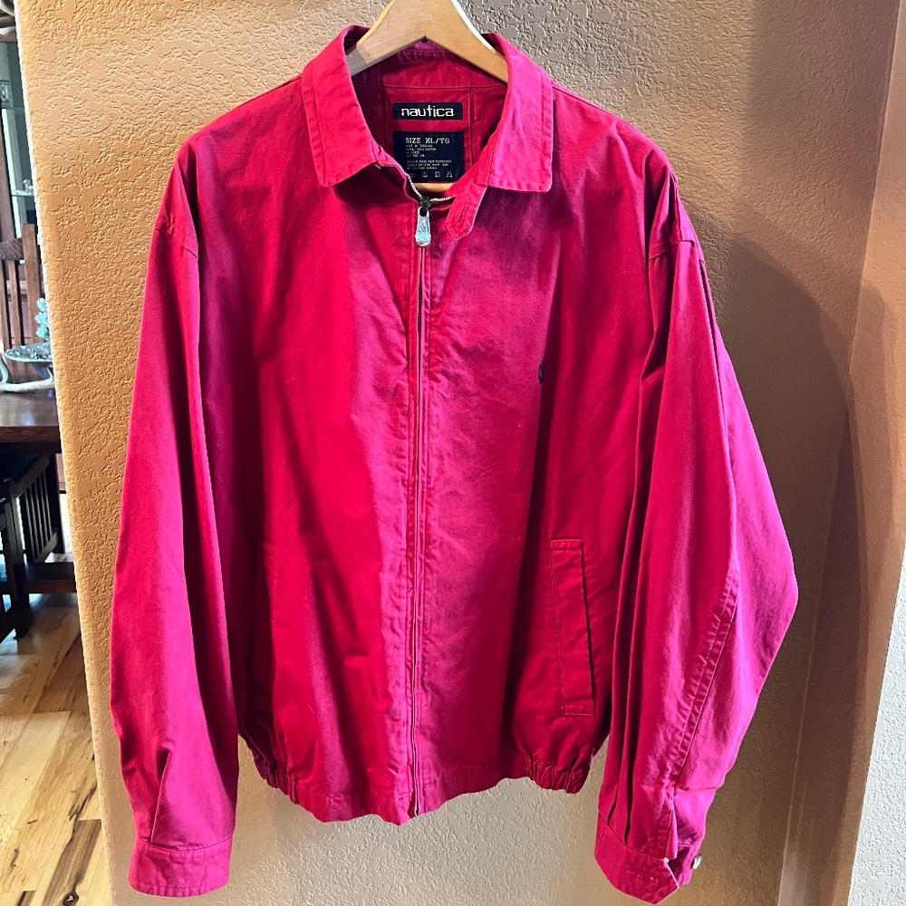 VINTAGE NAUTICA COTTON JACKET MEN'S XL